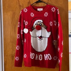 Pom Pom Santa sweater